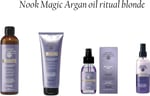 Nook Magic Arganoil Blonde Story Sarı, Röfleli ve Gri Saçlar için Parlatıcı Serum, Renk Dengeleyici, UV Korumalı, 100ml