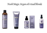 Nook Magic Arganoil Blonde Story Sarı, Röfleli ve Gri Saçlar için Parlatıcı Serum, Renk Dengeleyici, UV Korumalı, 100ml