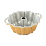 Nordic Ware 51277 Yıldönümü Halka kek kalıbı, 1420 ml (6 Kap), Alüminyum, Altın