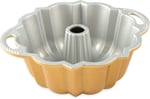 Nordic Ware 51277 Yıldönümü Halka kek kalıbı, 1420 ml (6 Kap), Alüminyum, Altın
