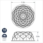 Nordic Ware - 88377 Nordic Ware Jubilee Bundt Tava, One, Gold
