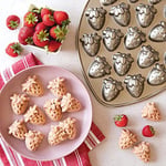 Nordic Ware Çilek Yama Isırıkları Pan