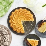Nordic Ware Narenciye Bükümlü Tava, 8 Bardak Kapasiteli, Şekerleme