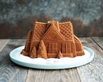 Nordic Ware Pişirme kalıbı, alüminyum döküm, gümüş, 13x25x19,1 cm
