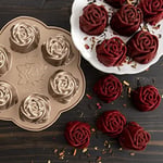 Nordic Ware Platinum Rosebud Baking Pan