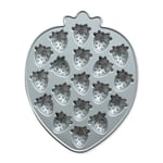 Nordicware Mini Çilekler Kek Kalıbı Platin
