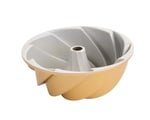 NordicWare Nordic Ware Bundt Cake Pan with Filigree Notches, Aluminium, gold, 22cm x 22cm x 10cm