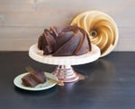 NordicWare Nordic Ware Bundt Cake Pan with Filigree Notches, Aluminium, gold, 22cm x 22cm x 10cm