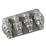 Nordicware Nutcracker Mini Kek Kalıbı Platin