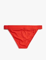 Normal Bel Bikini Alt Çizgili