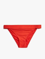 Normal Bel Bikini Alt Çizgili