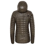North Face Yeşil Kadın Montu Nf0A3Ygn21L1 W Eco Tball Hdie