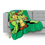 Northwest Nickelodeon Polar Battaniye Genç Mutant Ninja Kaplumbağalar, Cowabunga Dudes, 116 cm x 152 cm