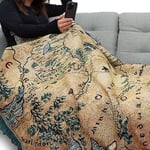 Northwest Warner Bros The Hobbit, Middle Earth Woven Tapestry Throw Blanket, 121,9 cm x 60 cm