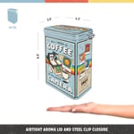 Nostalgic-Art Retro Kahve Kapları, 1,3 l, Polaroid Kahve ve Kamera - Fotoğraf severler için hediye fikri, resmi lisans ürünü (OLP), Aroma koruma kapaklı kutu, vintage tasarım