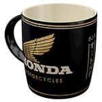 Nostalgic-Art Retro kahve kupası, 330 ml, Honda MC – Motorcycles Gold – Motosikletçiler için hediye fikri, orijinal lisanslı ürün (OLP), kahve için seramik fincan, vintage tasarım