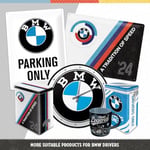 Nostalgic-Art Retro kahve kupası, 330 ml, orijinal lisanslı ürün (OLP), BMW Motorsport – Tradition Of Speed – BMW aksesuar hayranları için hediye fikri, seramik fincan, vintage tasarım