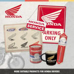 Nostalgic-Art Retro kahve kupası, 330 ml, Honda MC – Motorcycles Gold – Motosikletçiler için hediye fikri, orijinal lisanslı ürün (OLP), kahve için seramik fincan, vintage tasarım