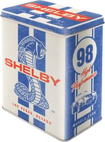 Nostalgic-Art Retro Saklama Kavanozu L, 3 L, Shelby - Cobra Snake 98 - Shelby Aksesuarları Hayranları için Hediye Fikri, Orijinal Lisanslı Ürün (OLP), Büyük Teneke Kahve Tenekesi, Vintage Tasarım