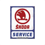 Nostalgic-Art Skoda - Service Buzdolabı Magneti 6 x 8 cm