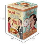 Nostaljik-Sanat Çay ve Çerezler Birlikte-Nostalji Hediye Fikir, Gevşek Çay Poşetleri için Depolama, Vintage Tasarım, 100 g