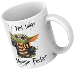Not Today Muggle Fu*ker Coffee Mug Sevimli Komik Kupa Bardak