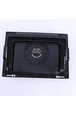 Notebook Soğutucu Fan Laptop Stand Yükseklik Ayarlı 9/17 İnç Uyumlu Laptop Soğutucu Gaming Fan Siyah