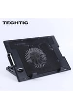 Notebook Soğutucu Fan Laptop Stand Yükseklik Ayarlı 9/17 İnç Uyumlu Laptop Soğutucu Gaming Fan Siyah