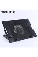 Notebook Soğutucu Fan Laptop Stand Yükseklik Ayarlı 9/17 İnç Uyumlu Laptop Soğutucu Gaming Fan Siyah