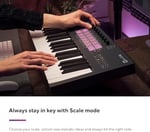 Novation FLkey 37 MIDI Klavye Denetleyicisi - Akor Modu ve Ölçek Modu ile Sorunsuz FL Studio Entegrasyonu. Müzik Prodüksiyonu için ihtiyacınız olan tüm yazılımlar