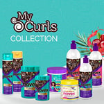 NOVEX MY CURLS - Bukle Belirginleştirici, 7 çeşit Nutri Yağ ve Kızılcık İçeren Saç Maskesi 400g (876120002619)