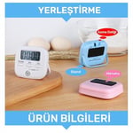 NPO NPT05M Mutfak,Ders,Yemek için 99:59dk Dijital Alarm Kronometre,Pomodoro Öğrenci Motivasyon Saati