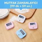 NPO NPT05M Mutfak,Ders,Yemek için 99:59dk Dijital Alarm Kronometre,Pomodoro Öğrenci Motivasyon Saati