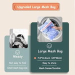 NUGILLA | 18 Paket Yeniden Kullanılabilir Makyaj Temizleyici Pedler Yıkanabilir Çamaşır Torbası ile | Mikrofiber Temizleyici Yüz Yuvarlakları Mendil Gözler/Dudaklar Kadınlar Erkekler için Temiz | Çevr