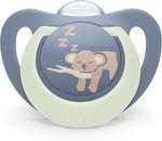 NUK FC Night 2'li Gece Emzik, 0-6 ay,Hipo/Koala