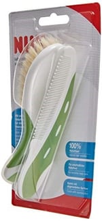 Nuk Na 256236-C Kıl Fırça Ve Tarak Bebek Seti, Yeşil - Seçenekler: 1 Stück (1er Pack), Nosz