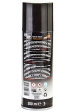Nuri LefLef Süet Nubuk Ayakkabı Boyası Yenileyici Koruyucu Sprey (200 ml) (Siyah)