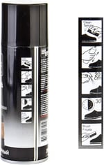 Nuri LefLef Süet Nubuk Ayakkabı Boyası Yenileyici Koruyucu Sprey (200 ml) (Siyah)