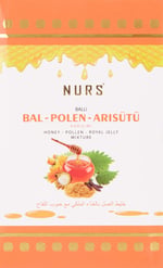 Nurs Bal Polen Arısütü Karışımı Macun 400 Gr