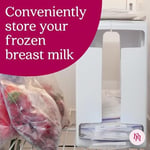 Nurse & Nourish Anne Sütü Saklama Kulesi - Süt Dondurucu Torbaları için Uygun Depolama - Sütü Anne Sütü Dondurucu Düzenleyici Kulesinde Verimli Bir Şekilde Saklayın - 1700 ml Süt İçin Anne Sütü Saklam