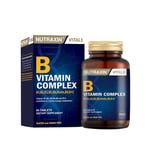 Nutraxin B Vitamin Complex – 10 Farklı B Vitamini İçerikli Takviye – 60 Tablet