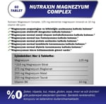 Nutraxin Magnesium Complex Gıda Takviyesi, 60 Tablet