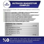 Nutraxin Magnesium Complex Gıda Takviyesi, 60 Tablet