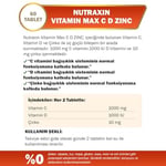 Nutraxin Vitamin Max C-D-Zinc 60 Tablet