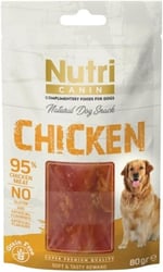 Nutri Canin Natural Dog Snack Chicken Tahılsız Tavuklu Ödül 80 G