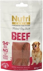 Nutri Canin Sığır Etli Tahılsız Köpek Ödül Maması 80gr