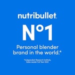 nutribullet Taşınabilir Blender, Kablosuz, 20oz Gemi, Kişisel Blender, USB-C Şarj Edilebilir, Lacivert, NBPB50100NB