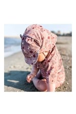 Nuuroo Lucca UV Korumalı Kız Şapka Etnik | Kum Beji | 48CM