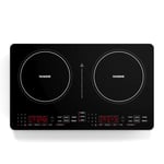 Nuwave PIC Çift, Taşınabilir, Güçlü 1800W, 2 Büyük 8 