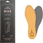 NX105 - Delüks Deri | Bitkisel Tabaklanmış, Nefes Alabilen ve Konforlu Yumuşak İç Tabanlık (Taba, 36)